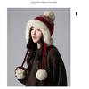 Women S Fair Isle Style Knit Beanie Winter Warm Casual Outdoor Hat