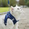Pet Chest and Back Straps, Small Dog Vest Style Dog Leash, Dog Walking Leash, Cat Supplies, Breathable and Reflective