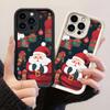 JT242 Father Christmas Santa Claus for iPhone 17 16 15 14 13 Pro Max Samsung S26 S25 Ultra A17 A16 A07 A56 A36 A15 A14 Xiaomi 15T Redmi 15c Soft Case