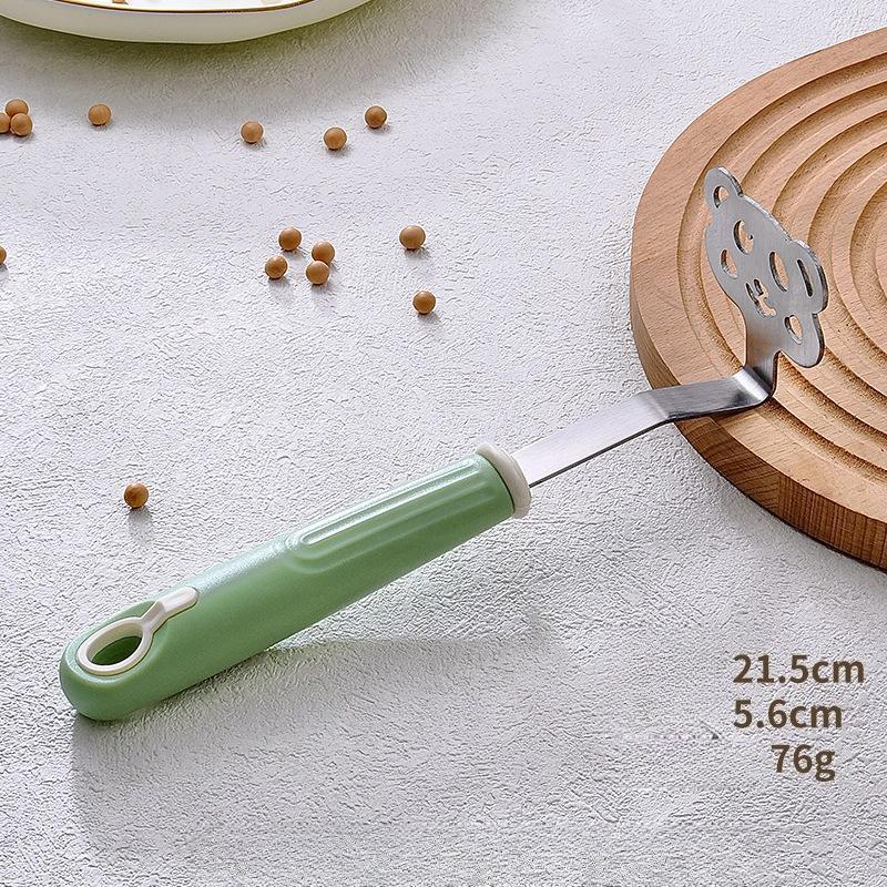 304 Stainless Steel Potato Masher,Bear-Shaped Masher 1pcs зелёный