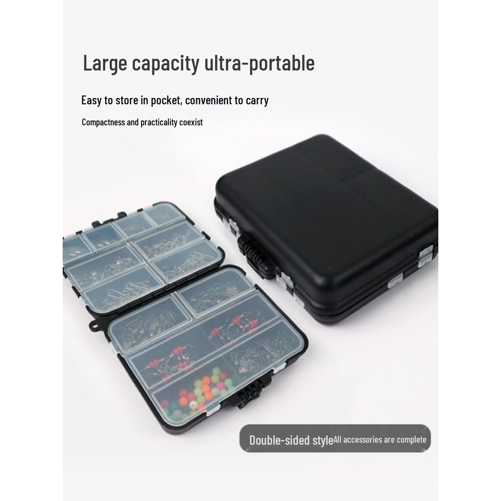 140-teiliges Angelköder-Set mit Kurbelhaken, Wirbeln und Bleien - Heiß verkaufendes Multi-Zubehör-Kit