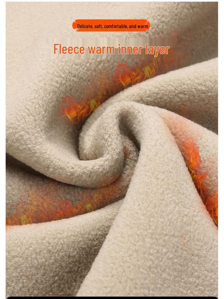 Winter Outdoor Heat-Sealed Warm Couple Outfit: Men's & Women's 3-in-1 Windproof Two-Piece Set