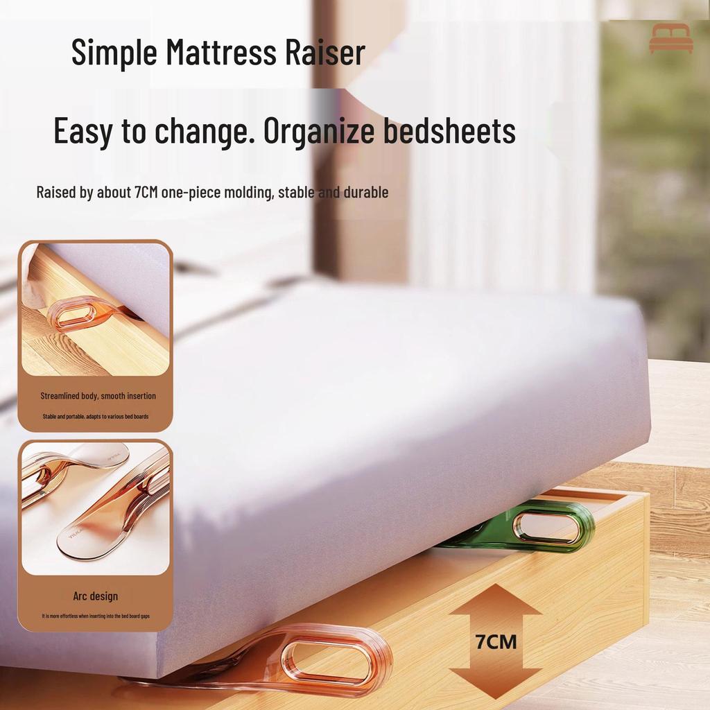 Bed Sheet Organizer: Gap-Filling, Bed-Raising Solution for Easy Sheet Changes and Perfect Bed-Making