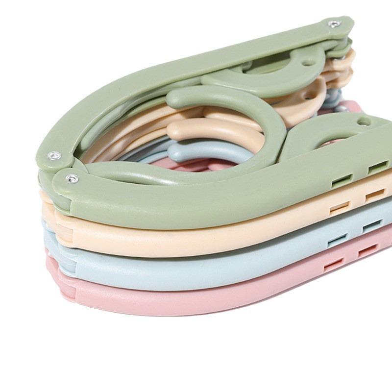 Portable Travel Folding Clothes Hanger with Clips – Multi-functional for Business Trips
