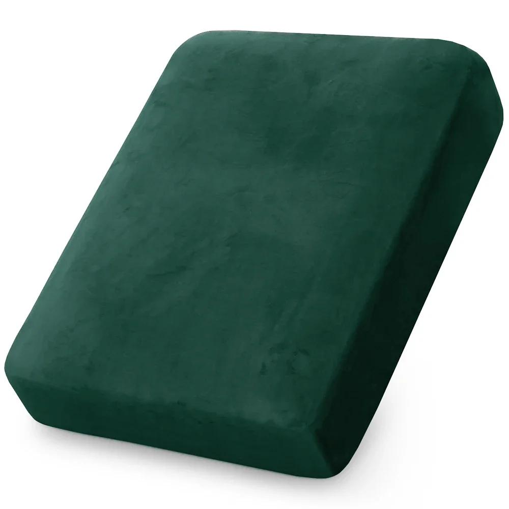 Velvet Sofa Cushion Covers for Living Room Plush Sofa Seat Cover Soft Stretch Sofas Couch Slipcover Furniture Protector