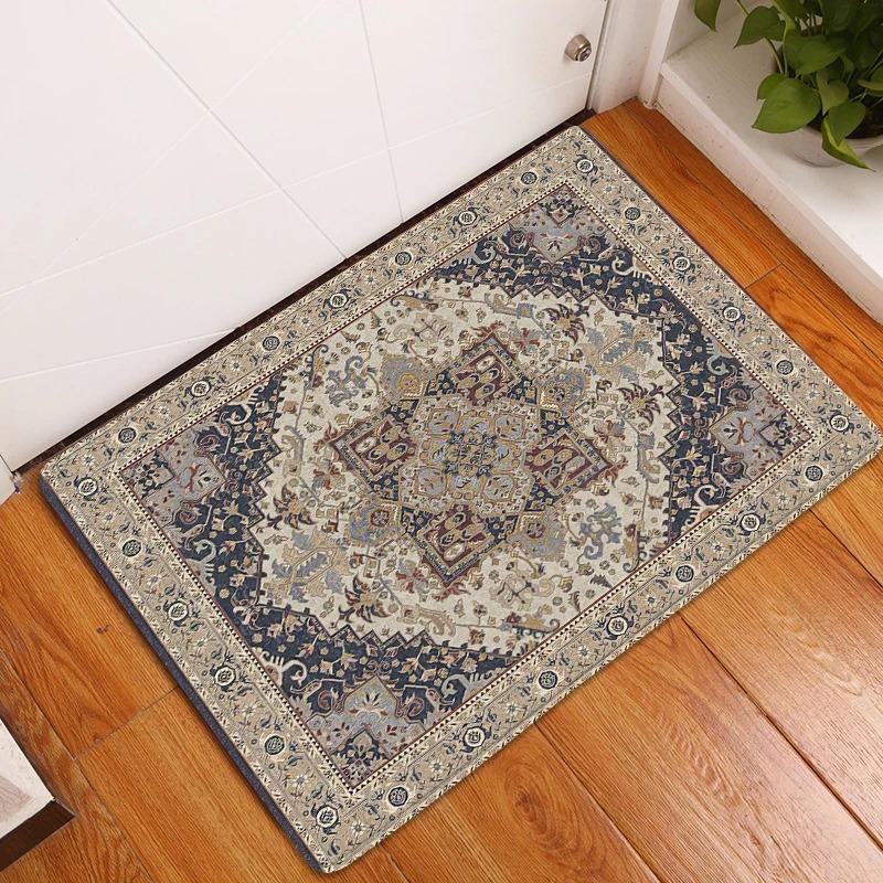 Bohemian Retro Non-Slip Rug - A Stylish Rug Suitable for Bedrooms Sofas and Living Rooms Creating A Warm and Inviting Home Décor