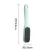 Home Use Long Handle Soft Bristle Shoe and Clothes Cleaning Brush Plastic Clothes Scrubbing Household Multi-functional Cleaning