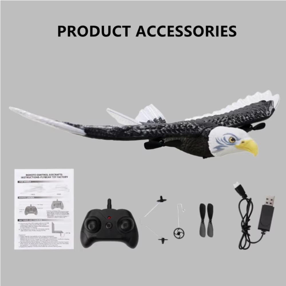 Gravity Sensing Eagle RC Flying Toys EPP Foam Remote Control Foam Fighter  Kids Toddlers Children