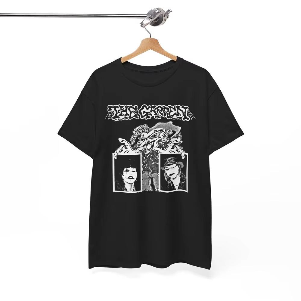 Women T-Shirt The Garden Band T-Shirt Route 66 Rock Music Concert Tee Unisex Tee Fashion Cotton Short Sleeve T Shirts Clothes