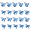 20Pcs Colorful Animal Appliques Sequins Animal Sewing on Fabric Appliques For Jackets Jeans Backpacksat Clothing
