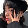 Fashion Street Personality Ring Set Hip Hop Style Simple Alloy Ring Retro Simple Cold Wind Ring