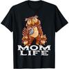 Owl Mama Mom Life Mommy Bird Mama Family Mother's Day T-Shirt