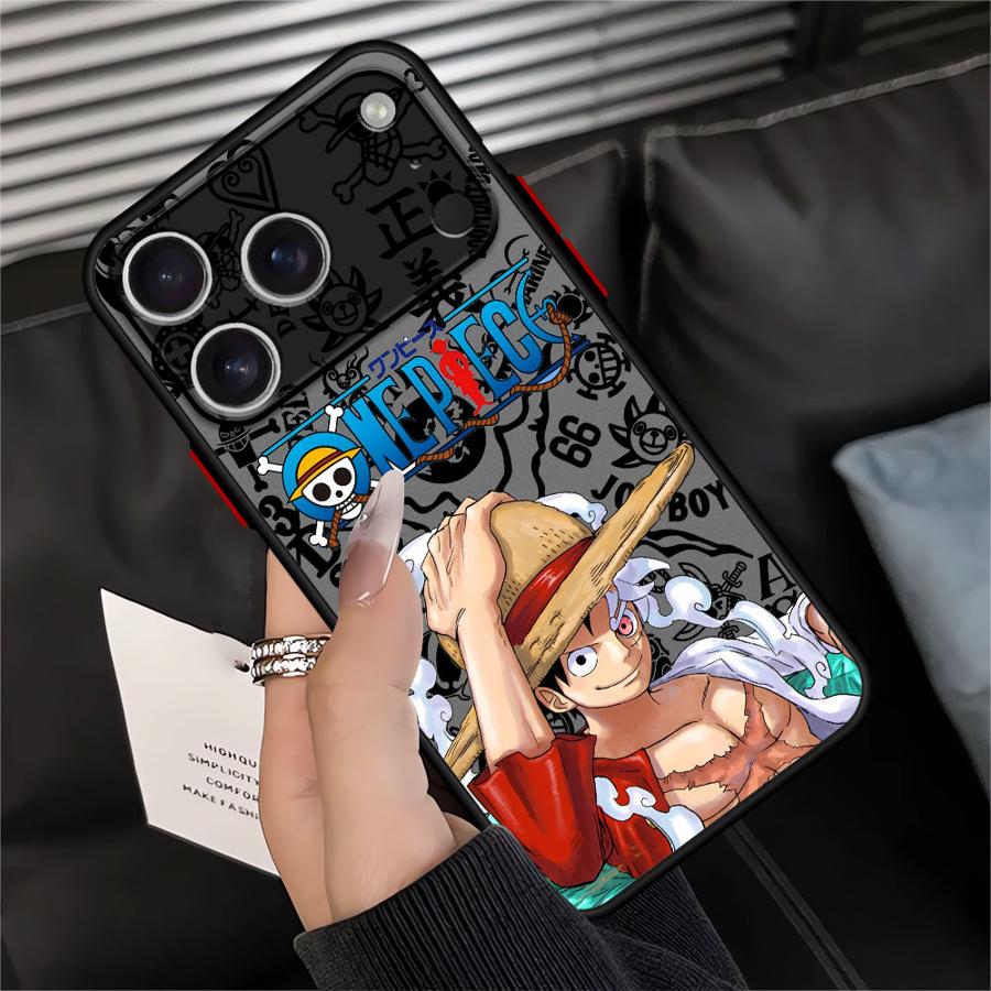 

Чехол для iPhone 17 Pro Max 11 14 13 Mini 12 7 8 SE 15 XS XR Air 16 Plus Funda Задняя крышка телефона One Piece Луффи Милый iPhone XS Max