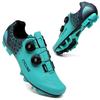 Men Women Cycling Shoes Road Mountain Bike Clipless Flat Pedal Lightweight Durable Rubber Sole