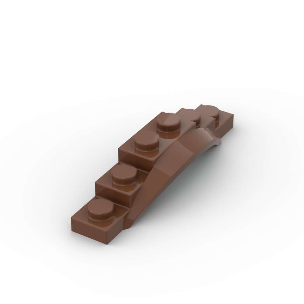 Non-Toxic Moc 10Pcs 62361 Mudguard 11/2X6X1 Building Blocks Kit With Arch Vechicle Bricks Particle Puzzle Idea Toys Children Birthday Gift