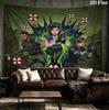 Resident Evil Wall Tapestry Aesthetic Wall Hanging Printed Fabric Blanket Decorative Tapestries For Bedroom Living Room Home Decor