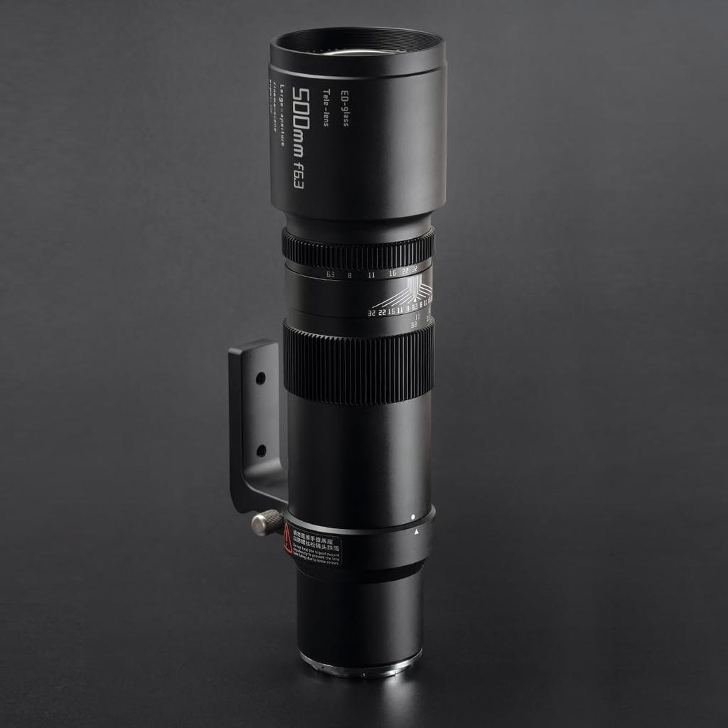 TTArtisan 500mm Telephoto Meisho Optical f/6.3 L-mount lens, telephoto,