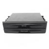 Universal Car Dash Trim Single/Double Din Radio Pocket Stereo Dash Installation Mounting Drawer Kit W/ Cup Holder Storage Box