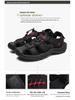 Korean Style Men's Breathable Outdoor Sports Sandals - Trendy Summer Closed-Toe Beach Shoes for Teenagers