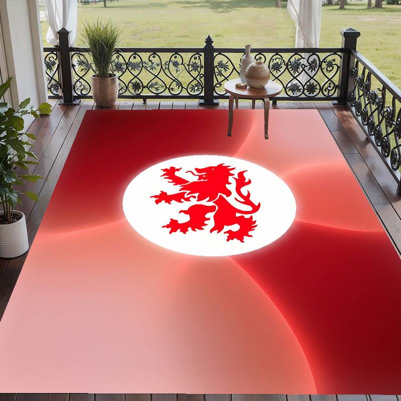 Soft Floor Carpet Middlesbrough FC Pattern Area Rug Decorative Mat For Home Room Decoration