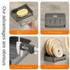wall-mounted drain soap box soap holder bathroom wall hanging soap box perforation-free bathroom soap box storage rack