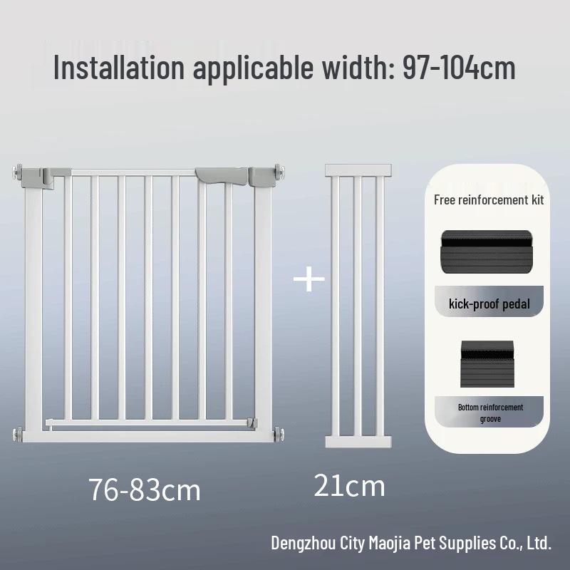 Indoor Pet Gate & Stairway Guard - No Drill Dog Fence & Playpen