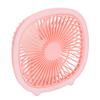 Desktop Fan Power Low Noise Rechargeable Portable Vertical Hanging Fan with LED Light