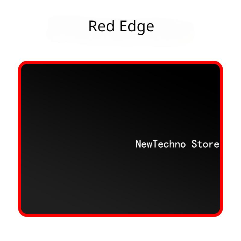 Gaming Mouse Pad Computer Mousepad Waterproof Anti-slip Natural Rubber Desk Mat with Locking Edge Play Mat