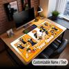 Custom Name Extended Mouse Pad,Haikyuu Gaming Desk Mat For Home Office Desktop Decor