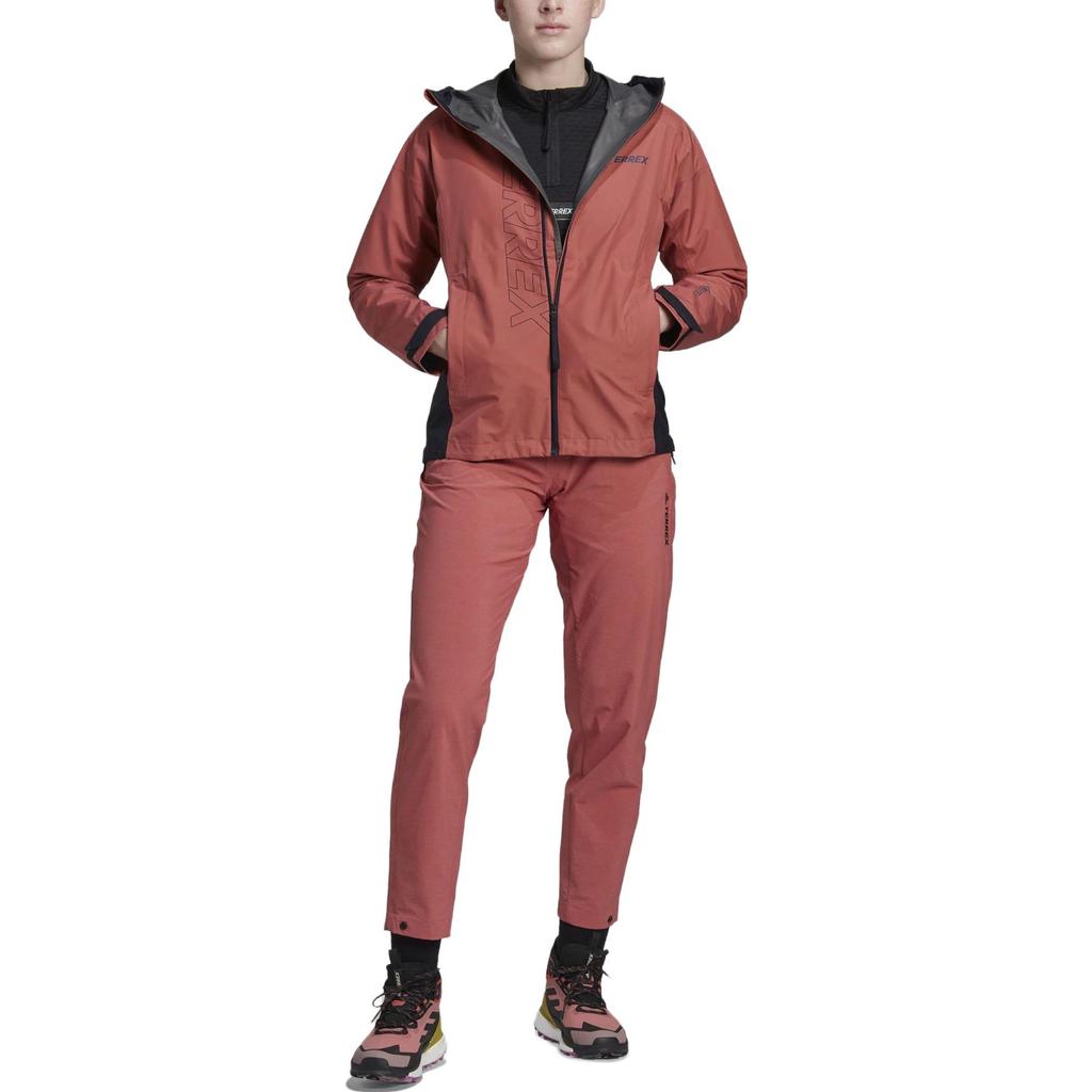 Adidas Jackets Women's Red Hooded Moderate Other HH9174