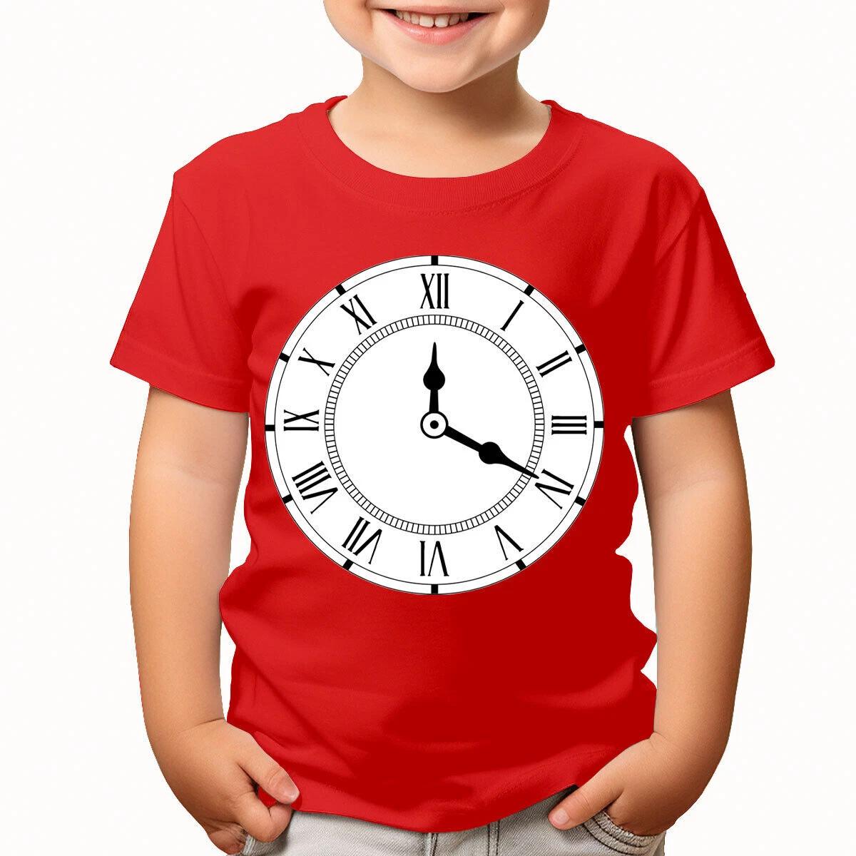 Kindergarten School Education Kids T-Shirt Boys Girls Graphic Tee 140