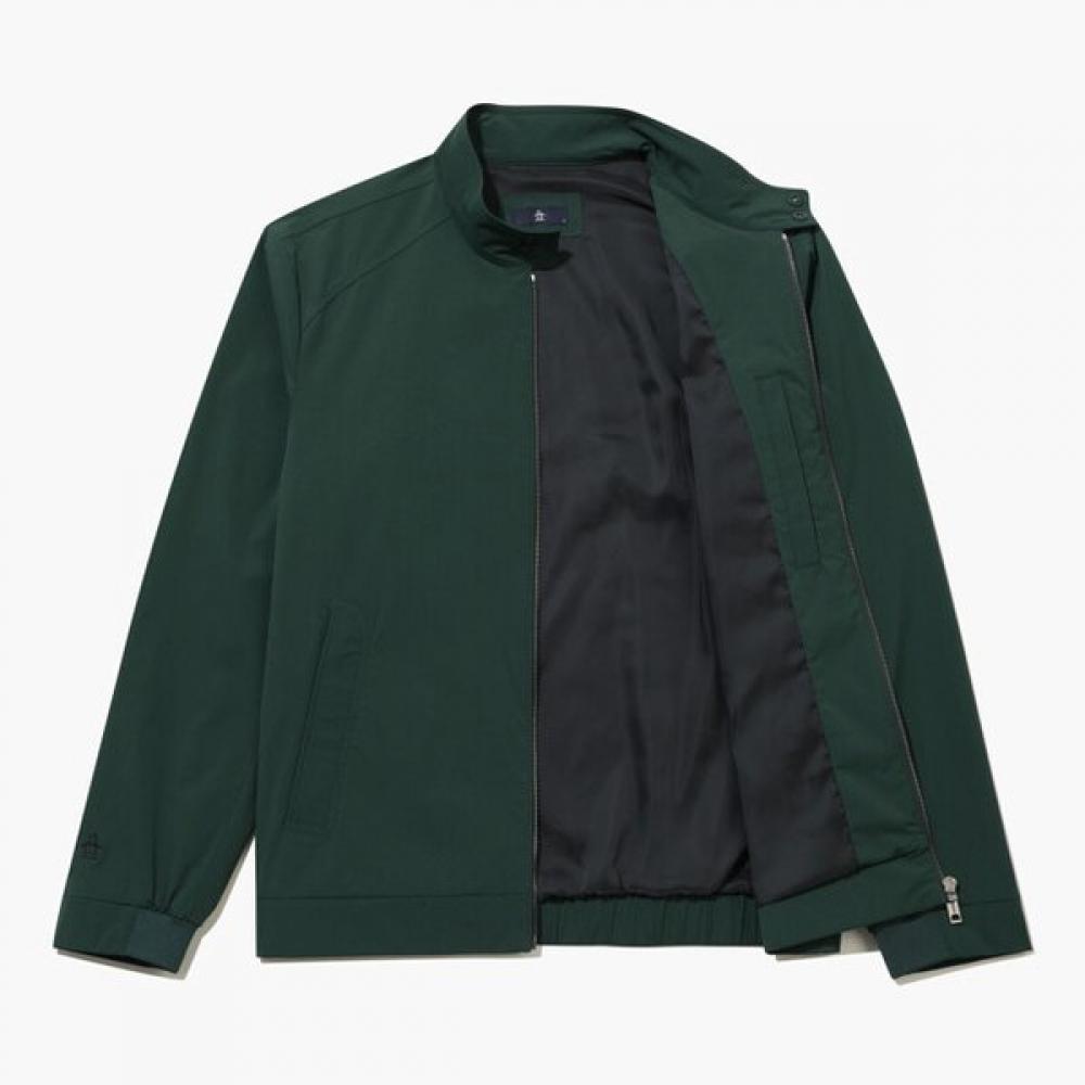 MunSingwear Men S Harrington Jumper Dark Green Mr121mjp13