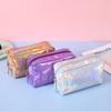 Laser Colorful Tide Pencil Case Fresh Artistic Men's and Women's Cosmetic Bag Storage Bag Stationery Storage Bag Cosmetic Bag