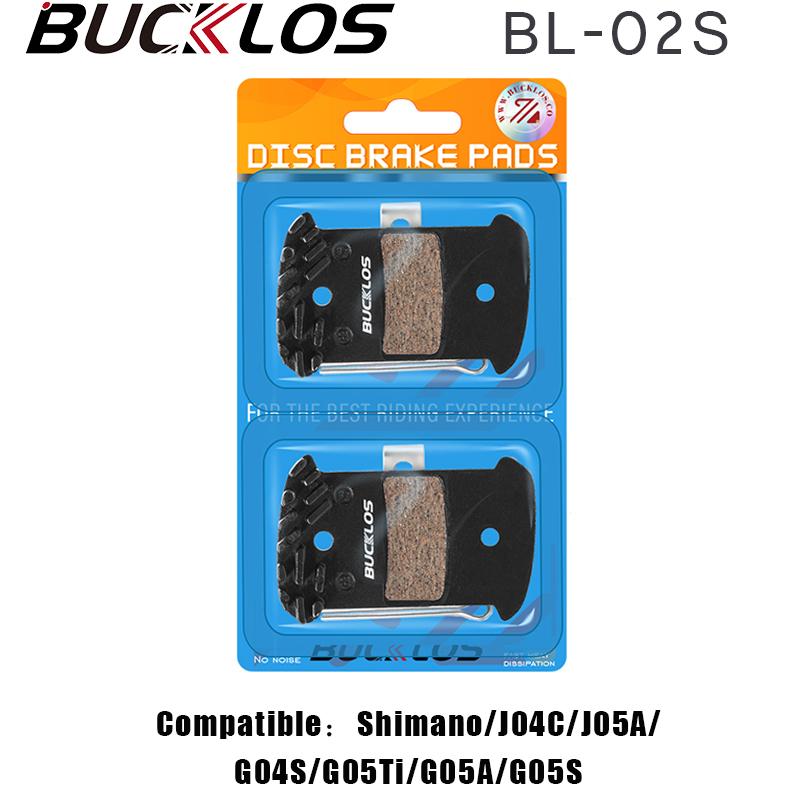 BUCKLOS Ceramic Bike Brake Pad Road Bicycle Hydraulic Disc Brakes Pads MTB Brake Pad for Shimano L05A J04C J05A H03A N03A NUTT