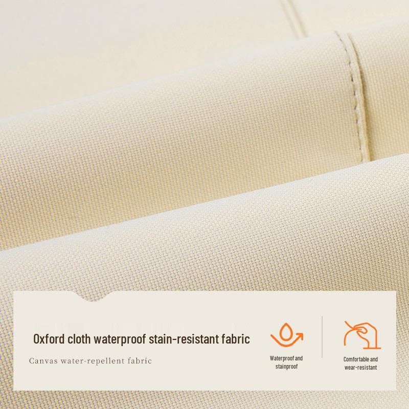 Waterproof Oxford Cloth Apron with Wear-Resistant Shoulder Strap for Milk Tea Shops, Baking, and Hot Pot Restaurants - Custom LOGO Printing Available