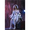 Damen Schwarz Polyester Corpse Bride Kleid Halloween Party Kostüm