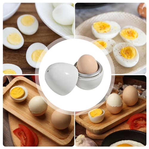 Egg Meister Steam Cooker, Smart Boiler, Egg Maker, Egg Steamer, Egg Boiler, Onsen Egg Maker, Cooks Soft-Boiled Eggs, Soft-Boiled Eggs, Onsen Eggs, and