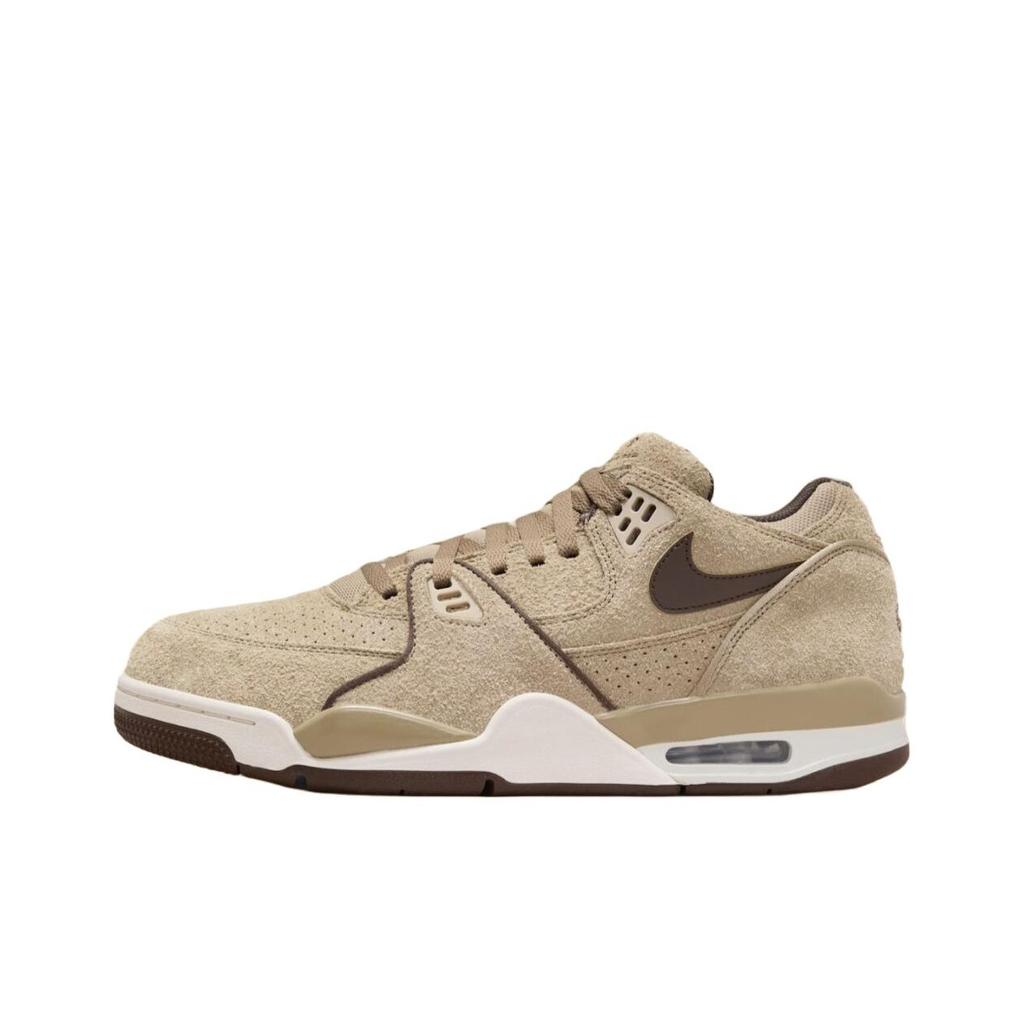 Nike Air Flight 89 Low Khaki Suede Unisex Sneakers Tan Phantom Baroque-Brown FZ3045-200