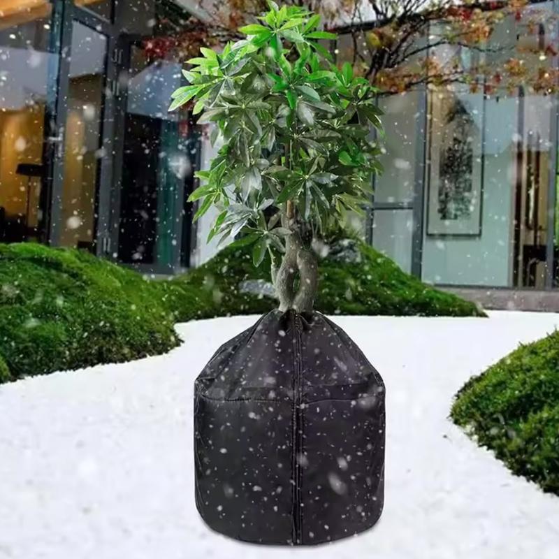 Cubierta Duradera de Protección contra Heladas para Plantas con Papel de Aluminio y Tejido No Tejido para Uso Exterior en Invierno Chaqueta Térmica para Árboles y Arbustos