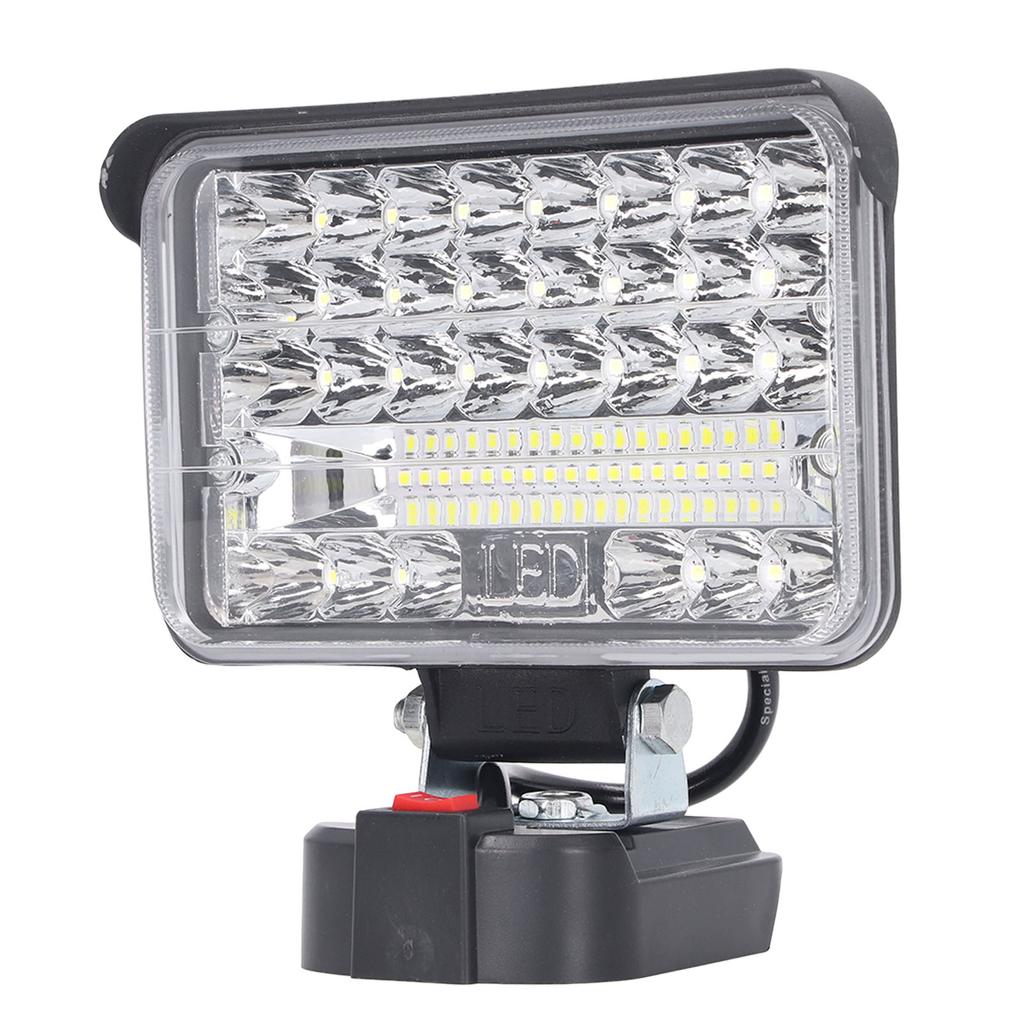 144W 7200LM LED Work Light Spotlight Floodlight Emergency Portable Flashlight Tool Bright Lighting Outdoor for Men