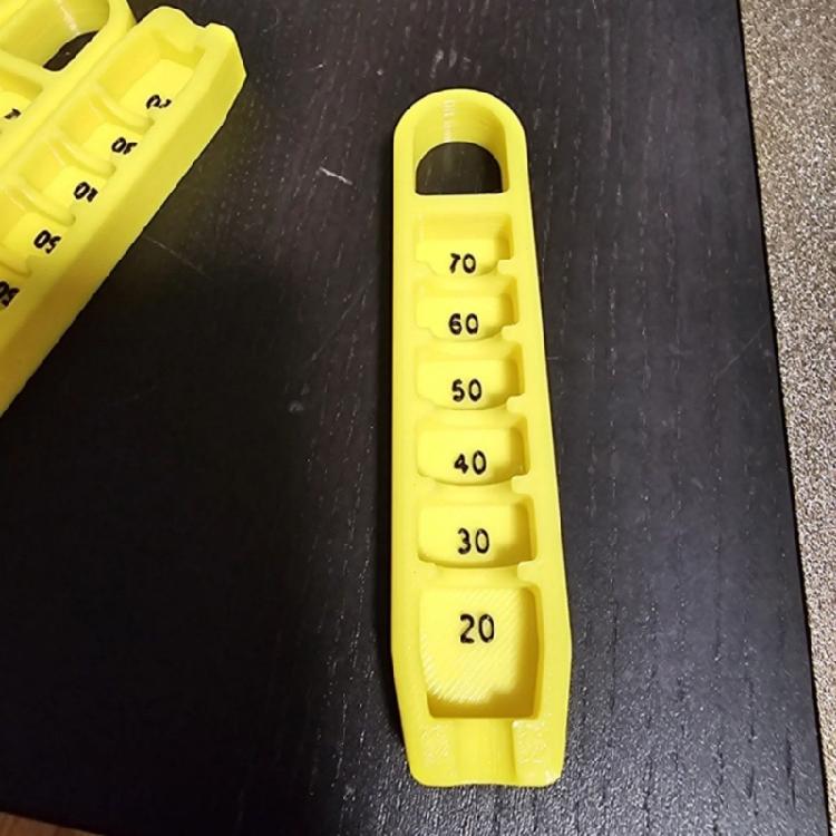 Golf Tees Height Adjuster Golf Tees Height Gauge Elevator Training Tool Plastic Adjustments Tees Height Positioner