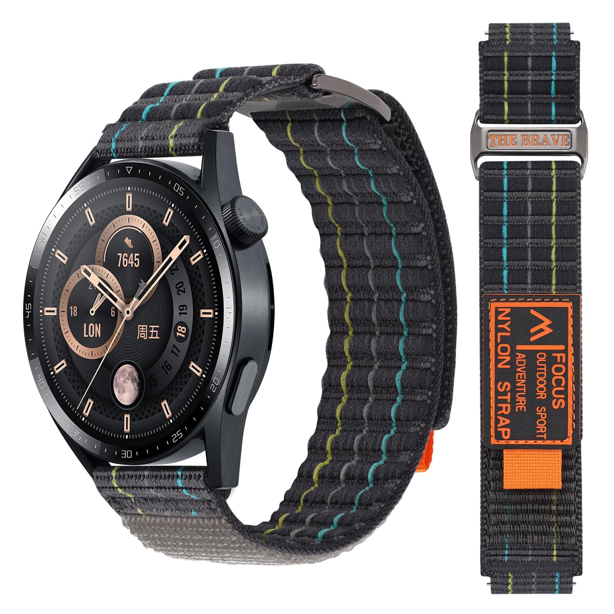 

Trail loop strap for Samsung Galaxy Watch 7 6 4 Classic 5 pro 3 active 2 gear S3 20mm 22mm bracelet Huawei Watch gt 5 4 3 2 band gear s3 frontier сірий колір