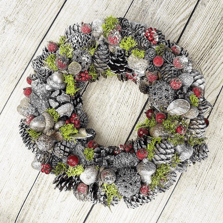 Straw Wreath Base, Straw Wreath Base, Christmas Decoration 35cm