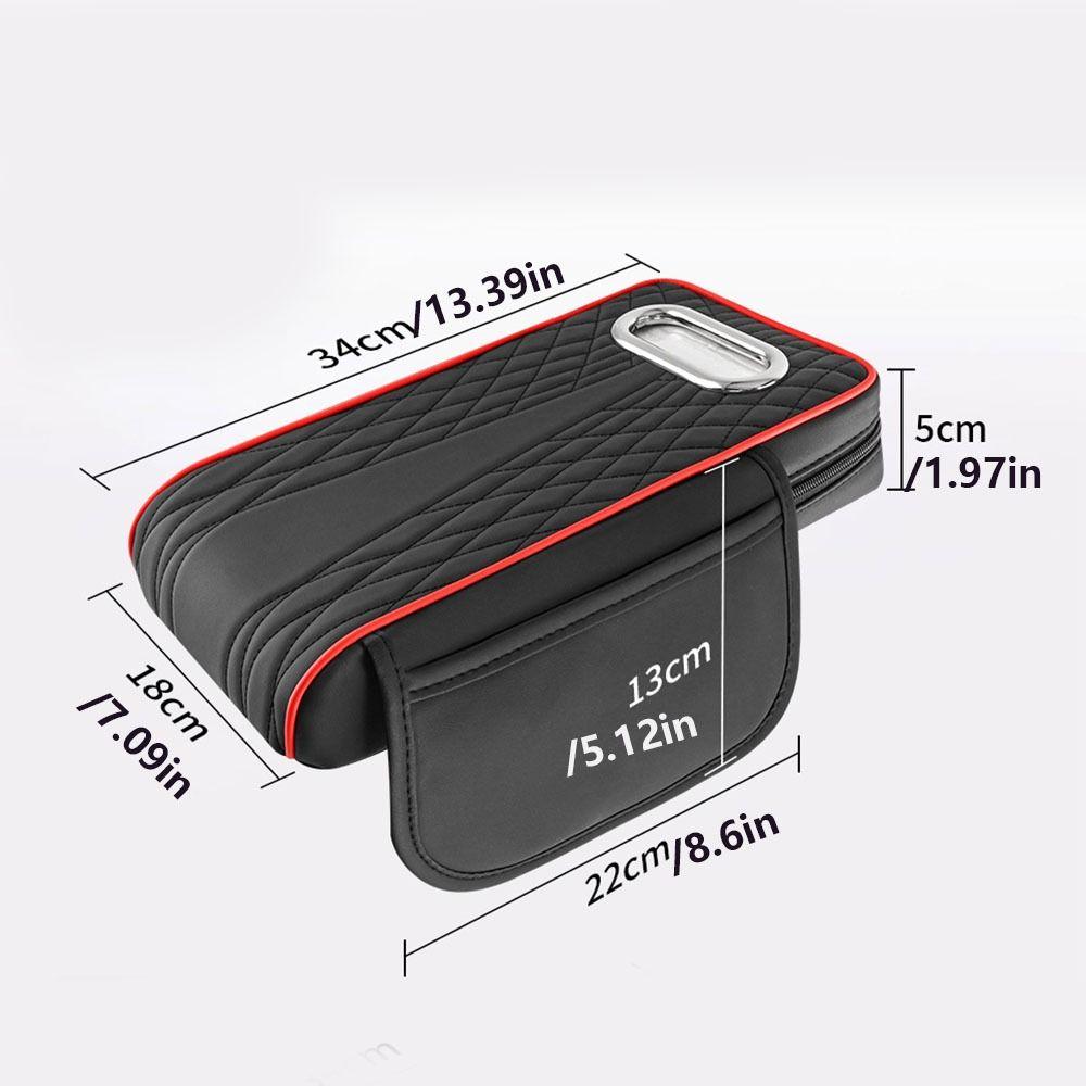 with Tissue Box Auto  Armrest Cover Increased Support Car Armrest Tissue Holder  Trucks