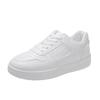 New summer thin thick-soled heightening muffin breathable and comfortable pure leather casual board shoes
