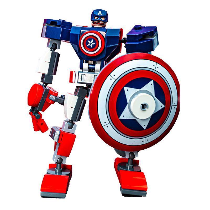 Avengers Building Block Figures Create Your Own Heroes With This Diy Set