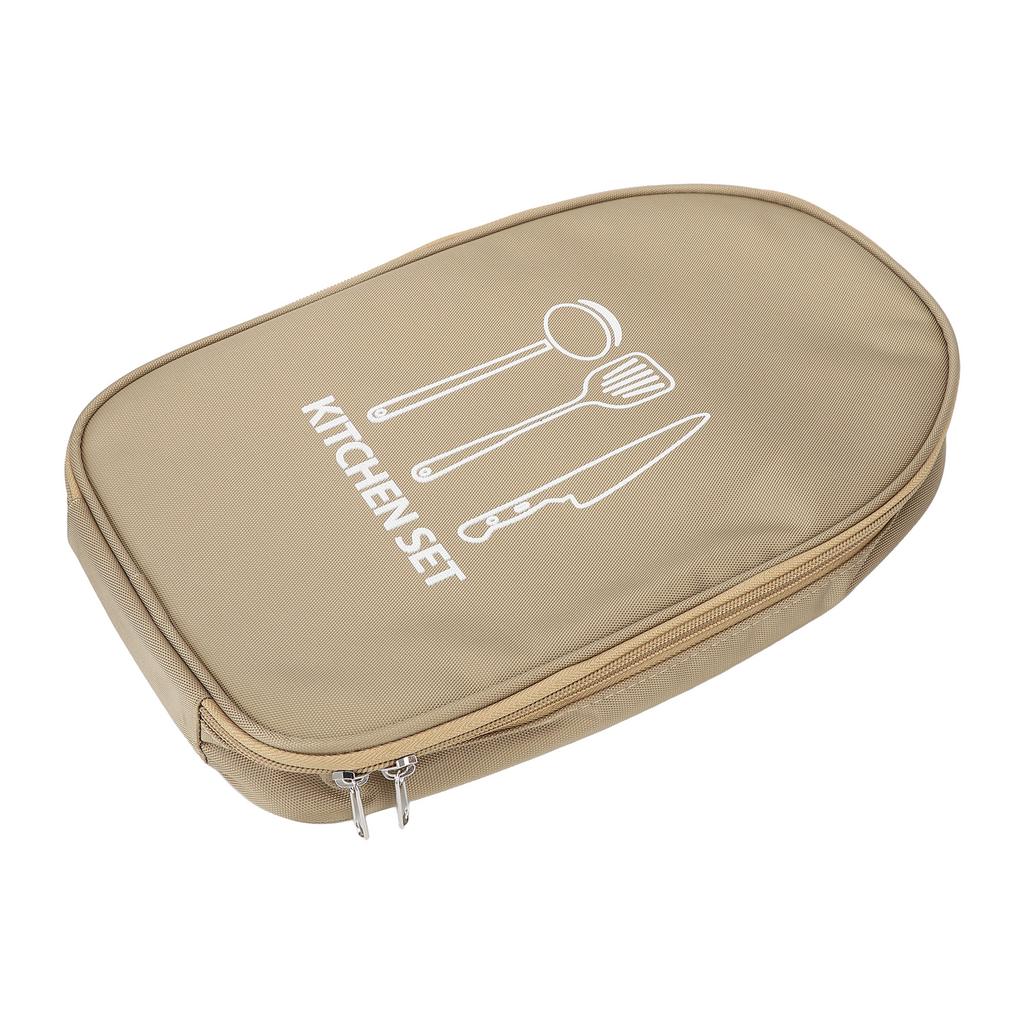 Chef Knife Bag Backpack Portable Nylon Kitchen Tools Storage Carry Pockets Knife Holder Zipper Bag