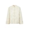JZ ANNAKAI Jacke im neuen chinesischen Stil mit Jacquardmuster und Daunenfüllung für Damen