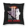 Die Hard Bruce Willis Square Pillowcase Polyester Linen Velvet Printed Zip Decorative Home Cushion Cover Wholesale