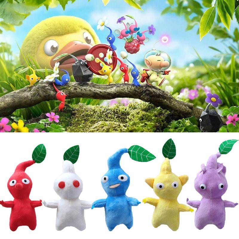 Adorable Pikmin Plush Toy Soft Stuffed Doll For Kids 15cm/5.9inch
